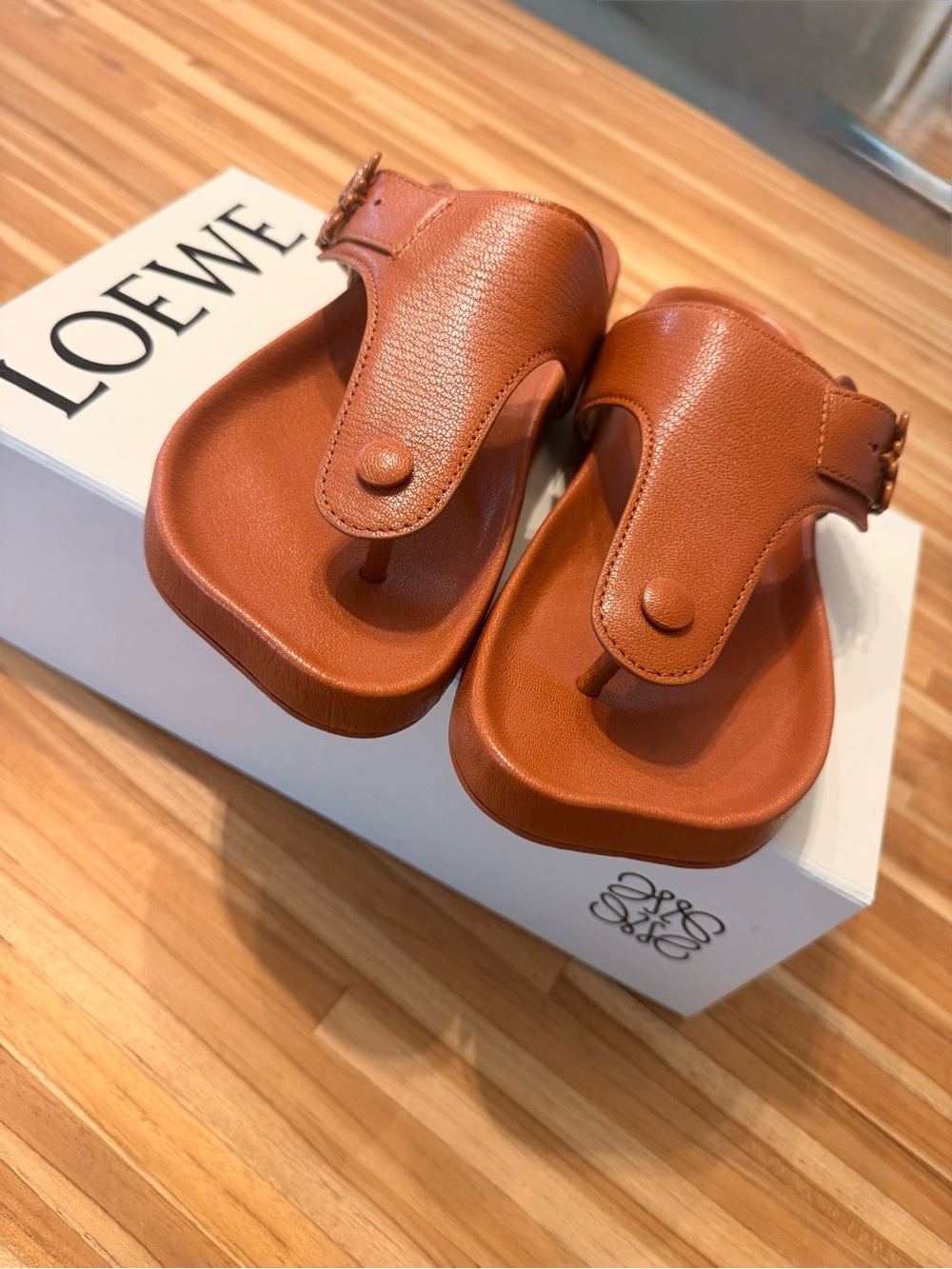 LOEWE sandals- brand new never worn